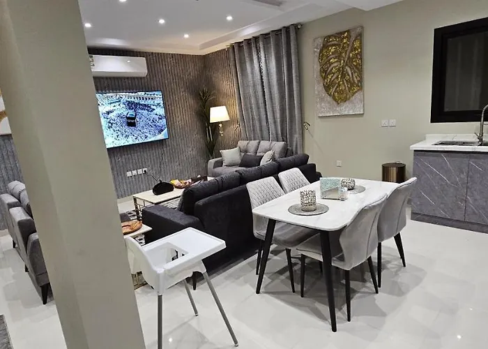 الشقق الفاخرة Modern Apartments Of 3 Bedrooms 5 Minutes To Haram